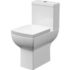 Floor Mounted Water Toilets Balterley Comfort Height Toilet Pan Cistern Soft Close Seat 820mm x 375mm x 610mm