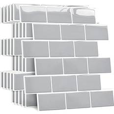 Yoillione Upgrade Thicker Peel and Stick Wall Tiles 10 Sheets Adhesive Film