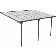 Fornorth Altantak 435x300x225-270 cm Mörk Grå Terrasstak