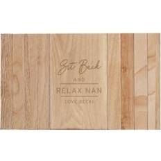Brown Tray Tables Personalised Memento Company Wooden Sofa One Size Tray Table