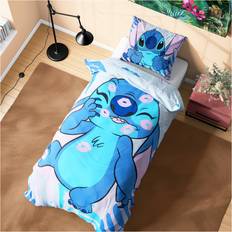 Disney Stitch Single Set - Multi Duvet Cover Multicolour