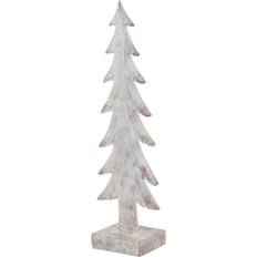 Handmade Figurines Hill Interiors Large Snowy Forest Tree Sculpture 8 x 12 x 39 cm Figurine