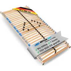 Betten & Matratzen 7-Zonen Lattenrost 70 x 200 cm Rahmenbett