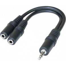 Kablar Exertis Connect EXC Double Stereo Adapter 15 cm 0,15m