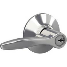 Door Locks & Deadbolts Schlage Delfayo Lever Keyed Entry Lock 2.75 H x 5.24 W x 1.67 D in Gray F51ADEL625