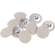 Fabric Cloth Covered Button 21mm 10pcs