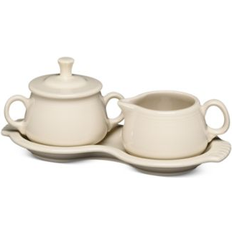 Sugar Bowls Fiesta 4-Piece And Creamer Set With Tray Sugar Bowl