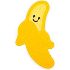 Slikkemåtte Til Hund - Bananer - Gul