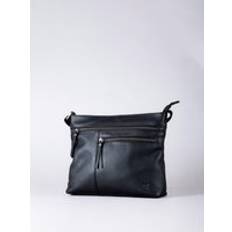 Lakeland Leather Cross Body Bag - Black