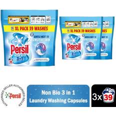 Persil Textile Cleaners Persil Persil XL 3 in 1 Non Bio Washing Capsules 39w 3pk