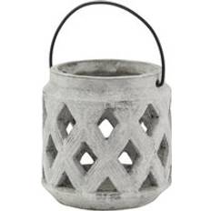 Lanterns Hill Interiors Athena Stone Lattice One Size Lantern