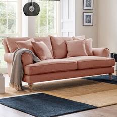 Wood Sofas Eastwood Margot Medium Faro Coral Sofa 110 x 200 x 78 cm Sofa