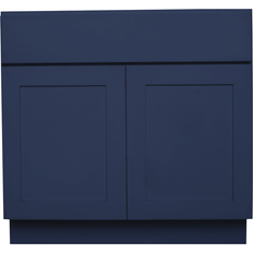 Kitchen Cabinets Reliabilt Creston 36-in W x 34.5-in H x 24-in D - Navy Blue