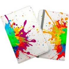 Travel Wallets Warren Reed Paint Splash Passport Cover - Green