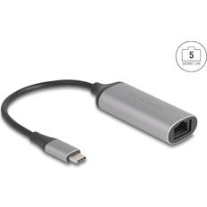 DeLock USB Type-C Adapter zu 5 Gigabit LAN