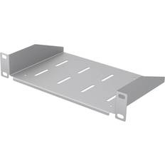 DirekTronik Stalflex Rack Shelf 10" 1U 150mm Gray E-RSF10-1U-150G
