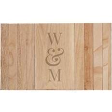 Brown Tray Tables Personalised Memento Company Initials Wooden Sofa One Size Tray Table