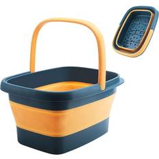Foot Baths Tianfu Collapsible Foot Soak Tub with Handles 15L