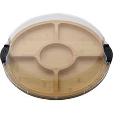 Chopping Boards Mikasa Bamboo Serving with Lid 35.5 cm Chopping Board