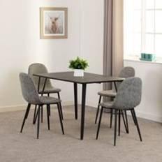 Marble Dining Sets SECONIQUE Marlow And Athens Grey One Size Dining Set