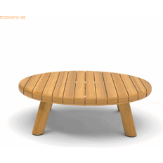 Holz Gartentische BEST Runder Loungetisch Matera Ø 80 cm Akazie