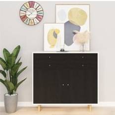 Adhesive Film on sale Berkfield Home Self-Adhesive Furniture Dark Wood 500x90 cm PVC - Black Adhesive Film