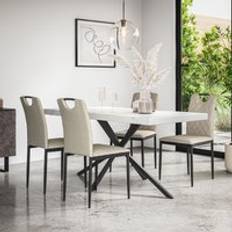 Oaks Dining Sets More4Homes Donni Table And Chairs Of 6 Dining Set