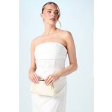 Coast Bridal Budapest Pearl Detail Clutch Bag - Ivory