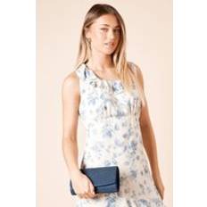 Women Clutches on sale Dorothy Perkins Devon Textured Glitter Clutch Bag - Navy