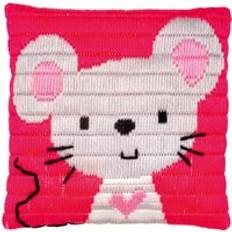 Long Stitch Cushion Kit Vervaco Multi One Size