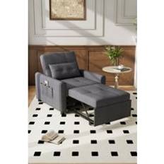 Three-in-One Versatile Single Bed with Pillow One Size
