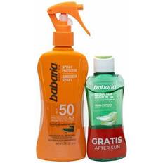 Hudvård Babaria SPF 50 Aloe Vera Solspray 100ml 200ml