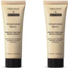 Organic & Botanic Berry Day Moisturiser 15ml x 2 Duo Pack White - One Size