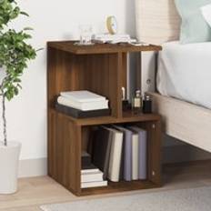 Furniture Berkfield Home Cabinet Brown Oak 35 x 35 x 55 cm Engineered Wood Bedside Table