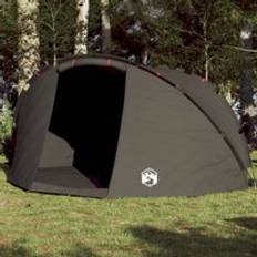 Camping & Outdoor Berkfield Home Fishing Tent 5-Person Brown Waterproof One Size