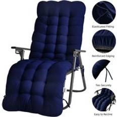Extra Thick Soft Fill Full Length - Navy - One Size