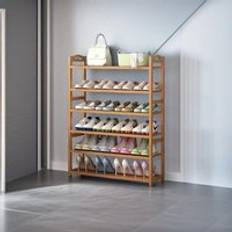 6-Tier Tall Wooden Shoe Rack