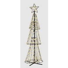 Xmas Haus All Surface 1.5m 310ww Micro Led 8 Programs Black 1 Pack Christmas Tree