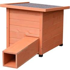 Igelkott Hus XL 53x65x52cm Trä Brun