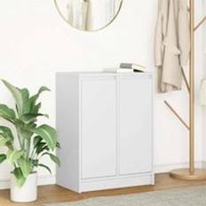 Furniture Berkfield Home White 57 x 34 x 76 cm Engineered Wood Sideboard