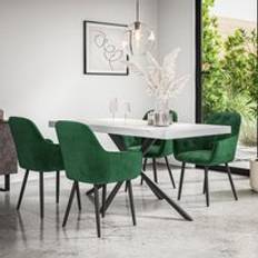 Marbles Dining Sets More4Homes Donni Table And Chairs Of 4 Dining Set