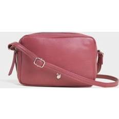 Assots London AVON Soft Nappa Full Grain Real Leather Crossbody Bag - Pink