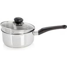 Swan Sauce Pans Swan Townhouse 18cm Saucepan - Metallic Silver