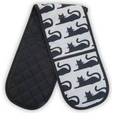 Pot Holders on sale Premier Housewares Cat Double Oven Glove One Size Pot Holders Black