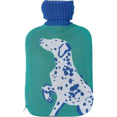 Joules Dalmation Hot Water Bottle Green