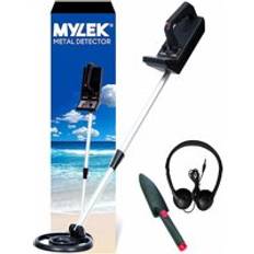 Metal Detector Handheld Lightweight Waterproof Search Coil Beginners Black One Size