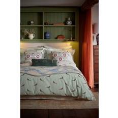 Joules The Pheasant Cotton Set - Khaki - Super King Duvet Cover