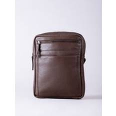 Brown - Leather Messenger Bags Lakeland Leather Explorer Messenger Bag - Brown