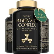 Superself Mushroom Complex with Ashwagandha KSM-66 1600mg