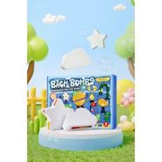Bath Bombs Living and Home 8 Pcs Star Cloud Rainbow Bath Bomb Set